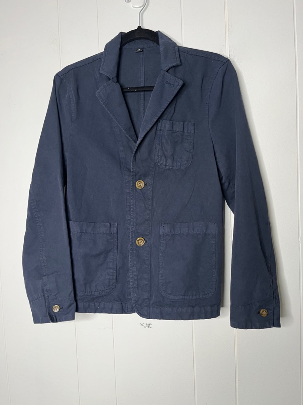J. Crew Crewcuts Boys' garment-dyed cotton-linen blend chino suit jacket Blazer